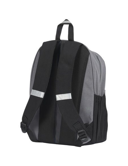 Ghiozdan scoala Oxford Funky, 40 x 28 x 15 cm, Gri