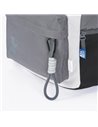 Ghiozdan scoala Oxford Funky, 40 x 28 x 15 cm, Gri