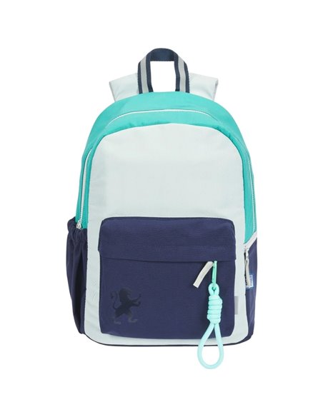 Ghiozdan scoala Oxford Funky, 40 x 28 x 15 cm, Turcoaz