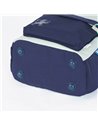 Ghiozdan scoala Oxford Funky, 40 x 28 x 15 cm, Turcoaz