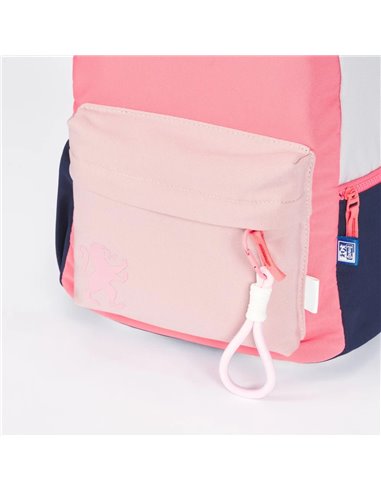 Ghiozdan scoala Oxford Funky, 40 x 28 x 15 cm, Roz