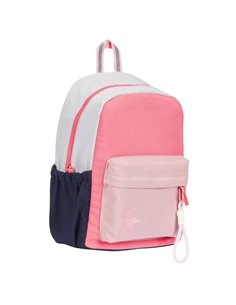 Ghiozdan scoala Oxford Funky, 40 x 28 x 15 cm, Roz