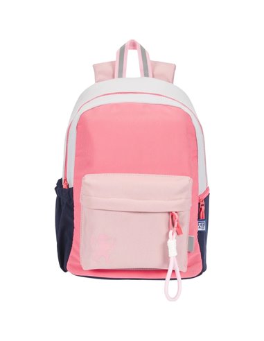 Ghiozdan scoala Oxford Funky, 40 x 28 x 15 cm, Roz