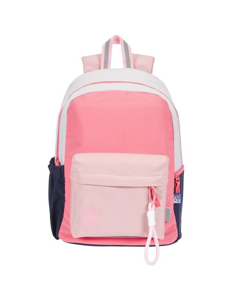 Ghiozdan scoala Oxford Funky, 40 x 28 x 15 cm, Roz