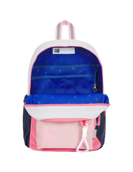 Ghiozdan scoala Oxford Funky, 40 x 28 x 15 cm, Roz