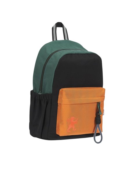 Ghiozdan scoala Oxford Funky, 40 x 28 x 15 cm, Verde