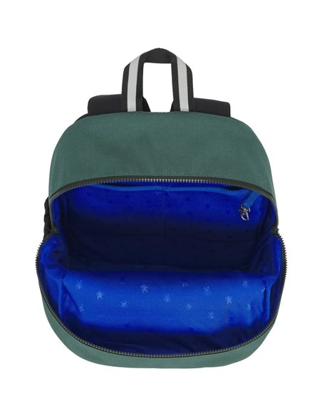 Ghiozdan scoala Oxford Funky, 40 x 28 x 15 cm, Verde