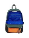 Ghiozdan scoala Oxford Funky, 40 x 28 x 15 cm, Verde