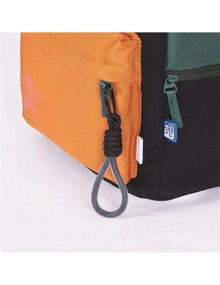 Ghiozdan scoala Oxford Funky, 40 x 28 x 15 cm, Verde