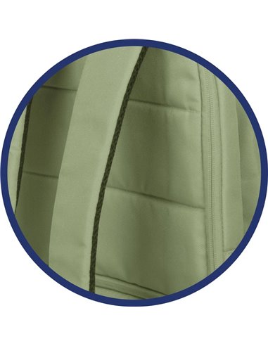 Ghiozdan scoala Oxford B-Ready, 42 x 30 x 15 cm, Kaki