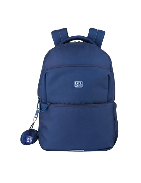 Ghiozdan scoala Oxford B-Ready, 42 x 30 x 15 cm, Albastru inchis