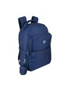 Ghiozdan scoala Oxford B-Ready, 42 x 30 x 15 cm, Albastru inchis