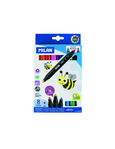 80090,Carioca MAXI set 8 cu doua capete MILAN