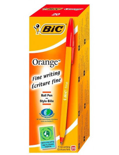 Pix BIC Orange Fine 0.3 mm 20 buc/cutie Rosu,1199110112/SET