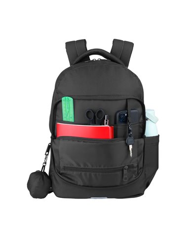 Ghiozdan scoala Oxford B-Ready, 42 x 30 x 15 cm, Negru