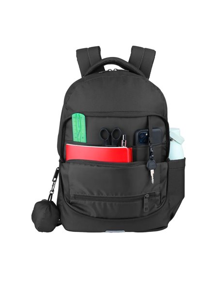 Ghiozdan scoala Oxford B-Ready, 42 x 30 x 15 cm, Negru