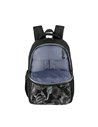 Ghiozdan scoala Oxford Dream Tech holografic, 44 x 32 x 18 cm, Negru floral