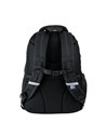 Ghiozdan scoala Oxford Dream Tech holografic, 44 x 32 x 18 cm, Negru floral