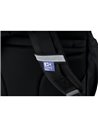 Ghiozdan scoala Oxford Dream Tech holografic, 44 x 32 x 18 cm, Negru floral