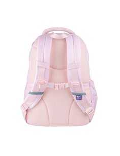 Ghiozdan scoala Oxford Dream Tech holografic, 44 x 32 x 18 cm, Pink animal 2