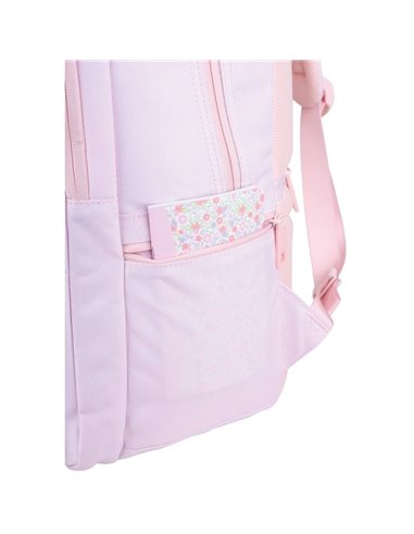 Ghiozdan scoala Oxford Dream Tech holografic, 44 x 32 x 18 cm, Pink animal