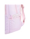 Ghiozdan scoala Oxford Dream Tech holografic, 44 x 32 x 18 cm, Pink animal