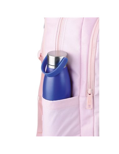 Ghiozdan scoala Oxford Dream Tech holografic, 44 x 32 x 18 cm, Pink animal