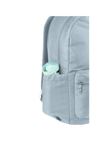 Ghiozdan scoala Oxford B-YOU, 42 x 29 x 17 cm, Gri
