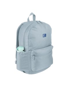 Ghiozdan scoala Oxford B-YOU, 42 x 29 x 17 cm, Gri