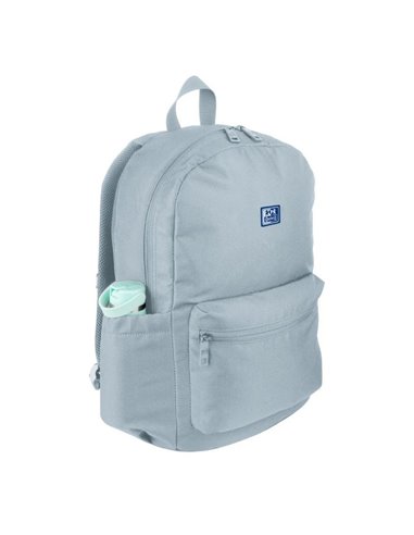 Ghiozdan scoala Oxford B-YOU, 42 x 29 x 17 cm, Gri