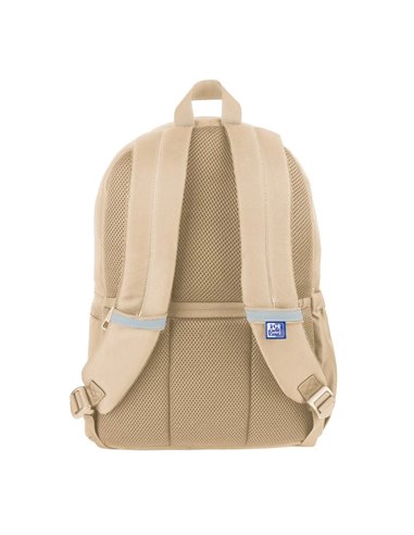 Ghiozdan scoala Oxford B-YOU, 42 x 29 x 17 cm, Bej