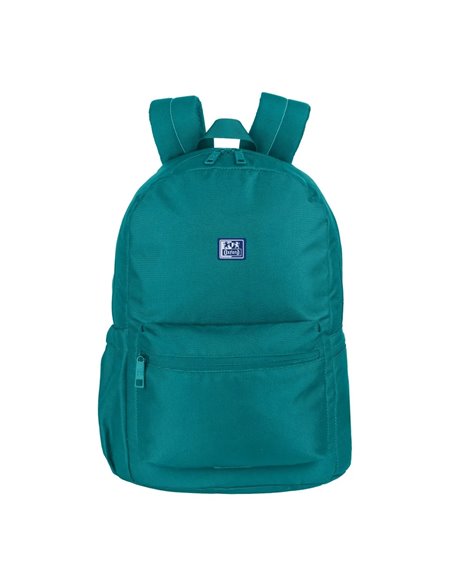Ghiozdan scoala Oxford B-YOU, 42 x 29 x 17 cm, Turcoaz