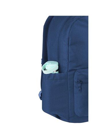 Ghiozdan scoala Oxford B-YOU, 42 x 29 x 17 cm, Albastru inchis