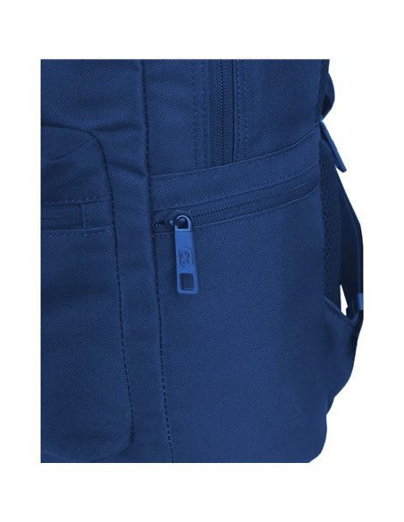 Ghiozdan scoala Oxford B-YOU, 42 x 29 x 17 cm, Albastru inchis