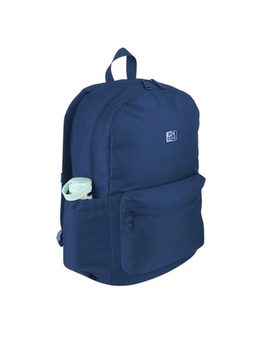 Ghiozdan scoala Oxford B-YOU, 42 x 29 x 17 cm, Albastru inchis