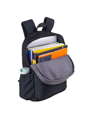 Ghiozdan scoala Oxford B-YOU, 42 x 29 x 17 cm, Negru