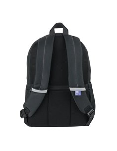 Ghiozdan scoala Oxford B-YOU, 42 x 29 x 17 cm, Negru 2