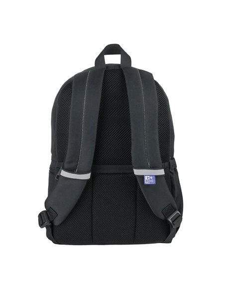 Ghiozdan scoala Oxford B-YOU, 42 x 29 x 17 cm, Negru