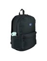 Ghiozdan scoala Oxford B-YOU, 42 x 29 x 17 cm, Negru