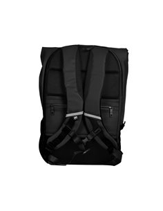 Rucsac Oxford Identity off road rolltop, 10 compartimente, 48 x 32 x 10 cm, Negru 2