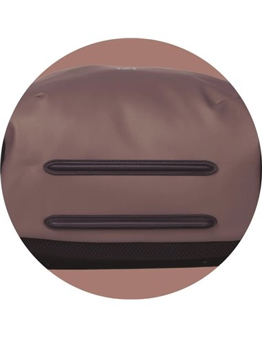 Rucsac Oxford Identity off road rolltop, 10 compartimente, 48 x 32 x 10 cm, Maro