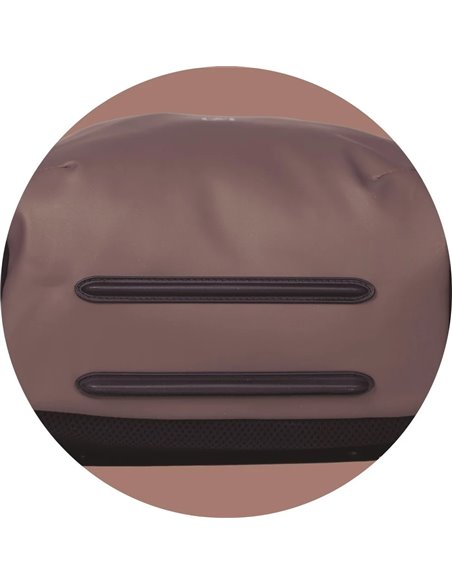 Rucsac Oxford Identity off road rolltop, 10 compartimente, 48 x 32 x 10 cm, Maro