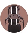 Rucsac Oxford Identity off road rolltop, 10 compartimente, 48 x 32 x 10 cm, Maro