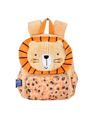 Ghiozdan gradinita Oxford Animal besties, 23 x 31 x 12 cm, Motiv Leu