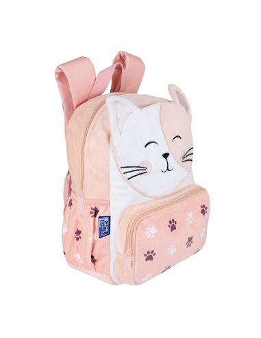 Ghiozdan gradinita Oxford Animal besties, 23 x 31 x 12 cm, Motiv Pisica