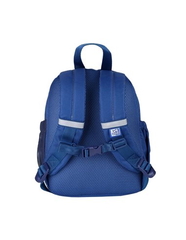 Ghiozdan gradinita Oxford, 31 x 23 x 12 cm, Motiv Space, Albastru