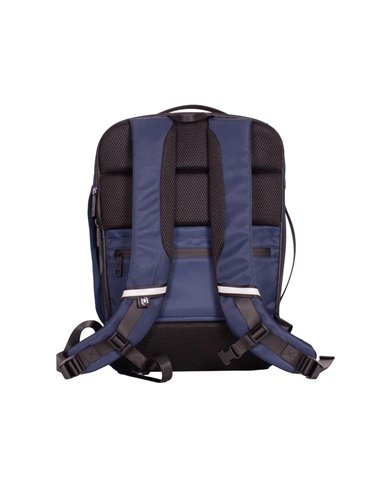 Rucsac Oxford Identity Executive, 14 compartimente, 42 x 32 x 13 cm, Bleumarin 