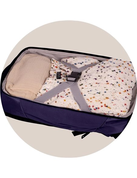 Rucsac Oxford Identity Executive, 14 compartimente, 42 x 32 x 13 cm, Bleumarin 
