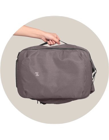 Rucsac Oxford Identity Executive, 14 compartimente, 42 x 32 x 13 cm, Gri