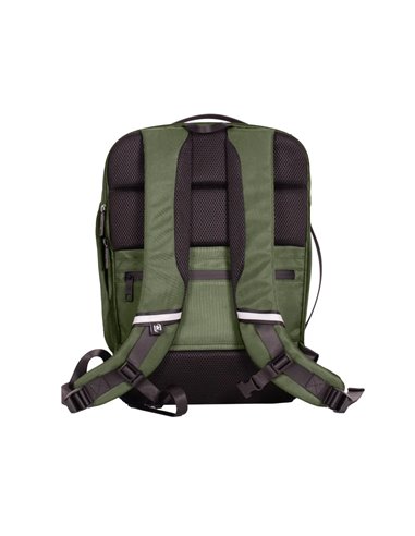 Rucsac Oxford Identity Executive, 14 compartimente, 42 x 32 x 13 cm, Kaki